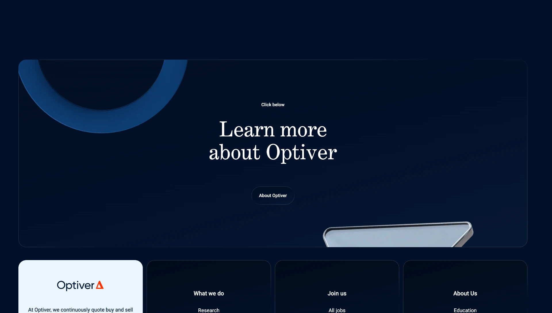 Learn more about Optiver